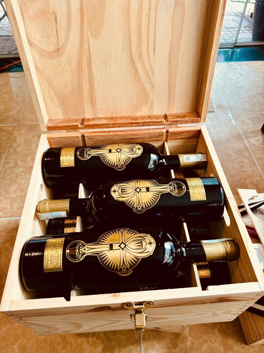 Rượu Vang ANKH Primitivo Appassimento nhập khẩu từ Ý 19,5%