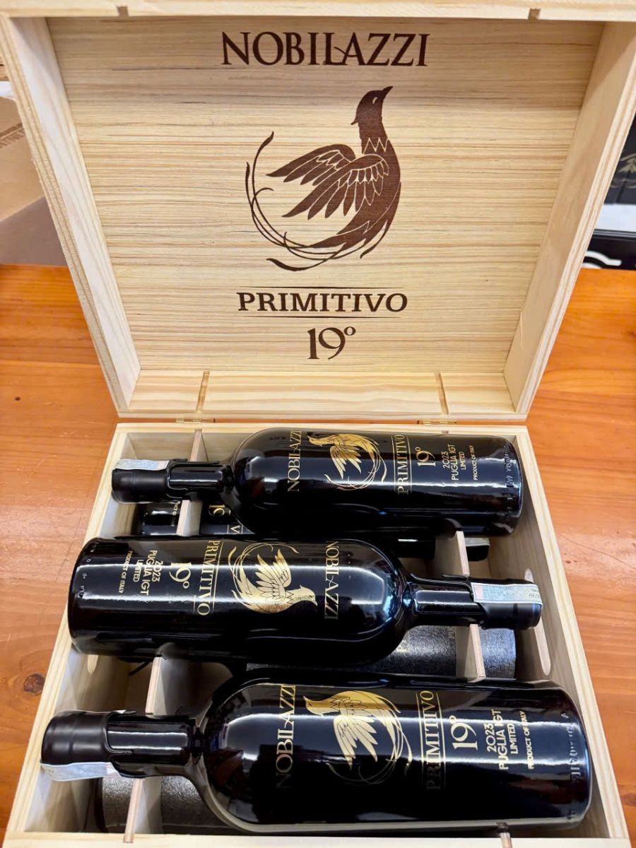 Rượu Vang Đỏ Ý Nobilazzi Primitivio 19%