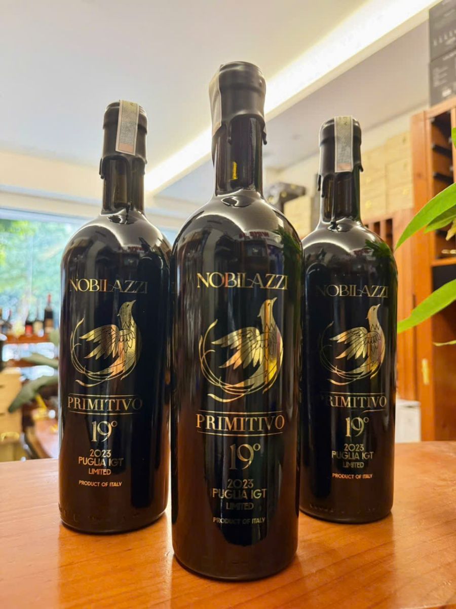 Rượu Vang Đỏ Ý Nobilazzi Primitivio 19%