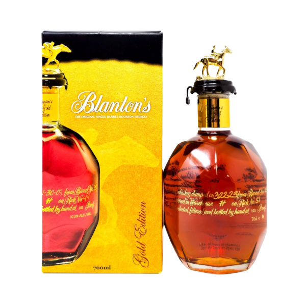 Rượu Whisky Blanton's Single Barrel Gold Edition