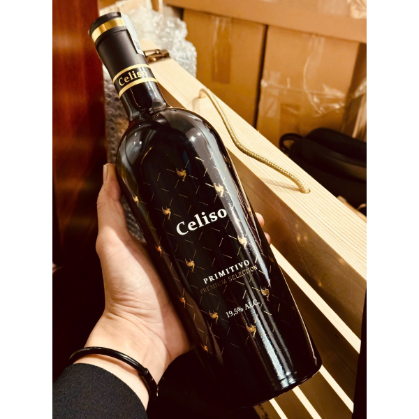 Rượu vang Celiso 19.5 độ Primitivo